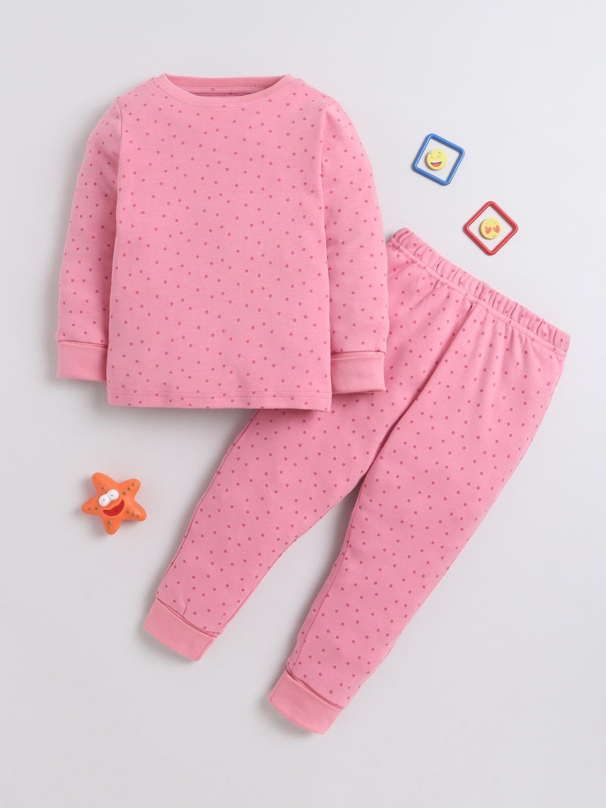 Girls Cotton Nightsuit Set (1–10 Years) – Soft & Comfortable Kids Nightwear - Image 2